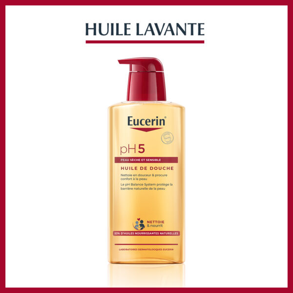 Eucerin HUILE  LAVANTE 400 ML