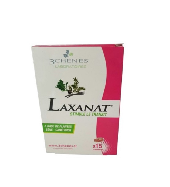 3 CHENES LAXANAT STIMULE LE TRANSIT 15 CAPSULES