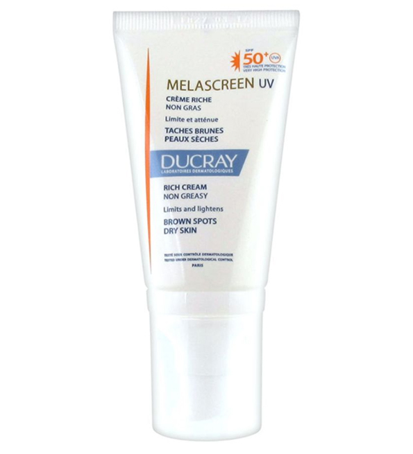 Ducray — Crème Riche SPF 50+ — Crème solaire anti-tache — Melascreen UV 50 ml