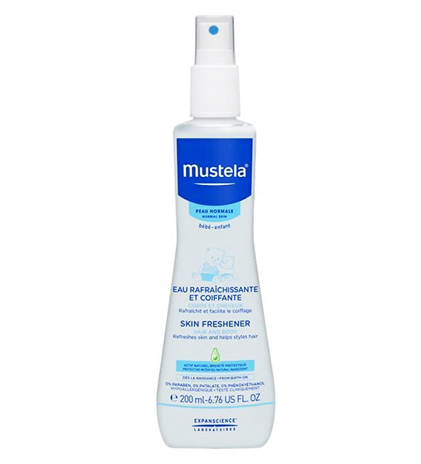 Mustela Eau Rafraîchissante et Coiffante pour Bébé – 200 ml