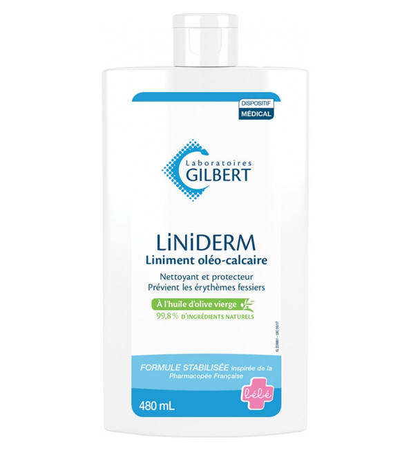 Gilbert Liniderm Liniment Oléo-Calcaire – 480 ml