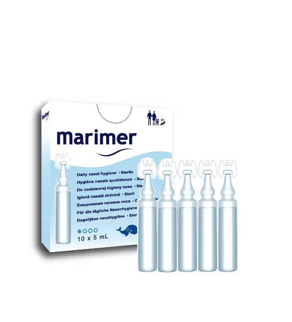 Marimer Unidoses Hygiène Nasale Quotidienne 10*5ml