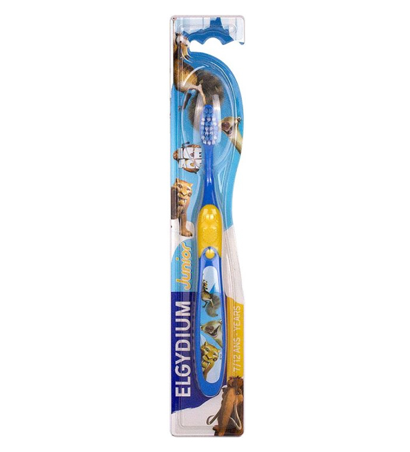 Elgydium Junior – Brosse à dents l’Âge de Glace 7-12 Ans
