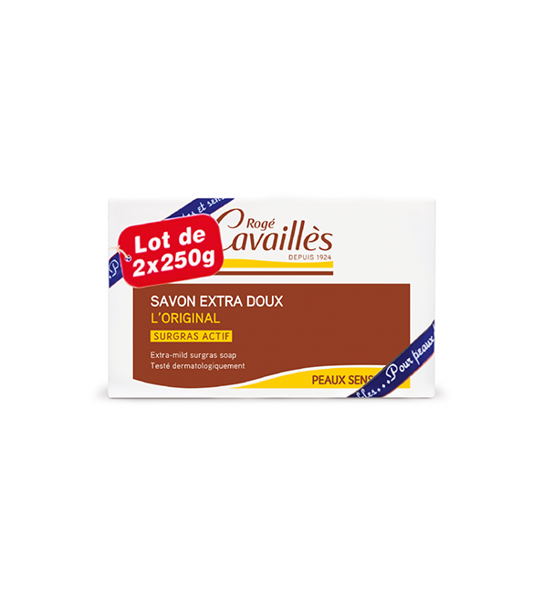 Rogé Cavailles Savon Surgras Classic Lot de 2*250g pack