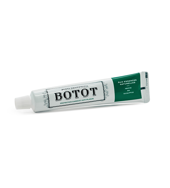 BOTOT DENTIFRICE VERT MENTHE PIN EUCALYPTUS -75ml