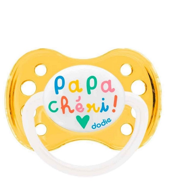 DODIE Sucette Anatomique Silicone +6 Mois Papa Chéri A15