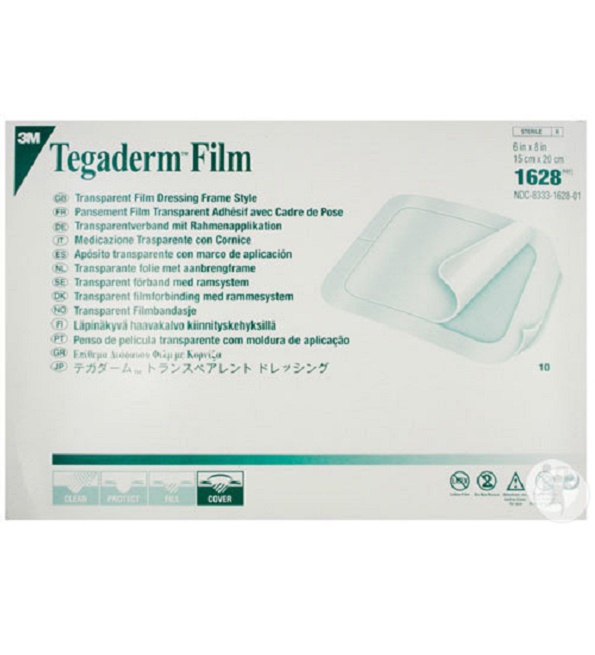 TEGADERM Pansement film Transparent avec Cadre 5 x 20 cm