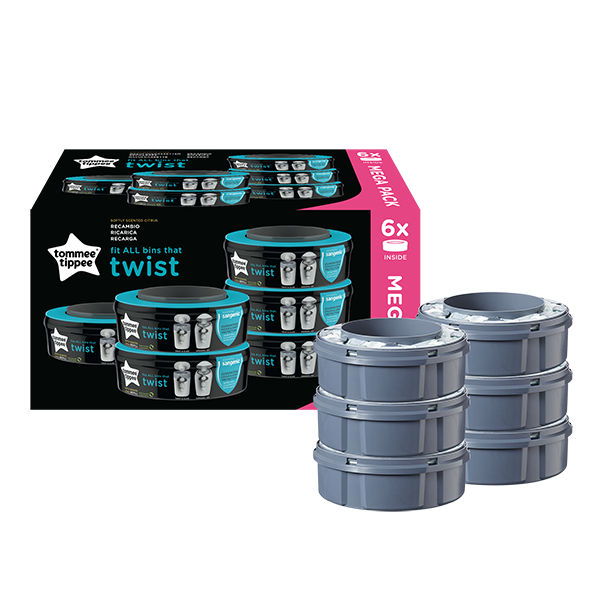 Tommee Tippee Lot De 6 Recharges Pour Poubelle