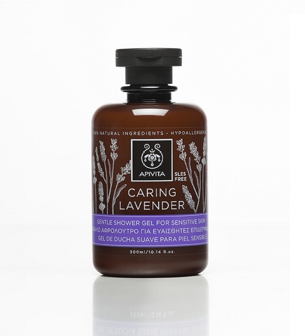 APIVITA GEL DOUCHE LAVANDE PEAUX SENSIBLES 300ML
