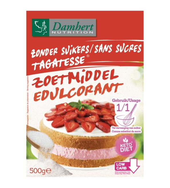 Damhert Sans Sucres Tagatesse 500g