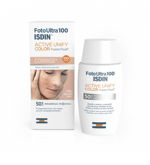 ISDIN Foto ultra active unify color spf50+50ml