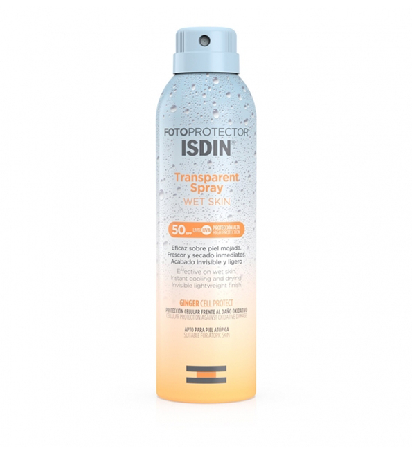 ISDIN Fotoprotector spray transparent adulte spf50 250ml