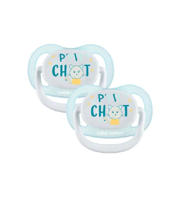 Bebe Confort 2 Succette Physio Air Confort 0-6m Petit chat