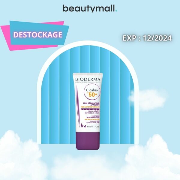 Bioderma – Cicabio Spf 50+ – 30ml – Destockage