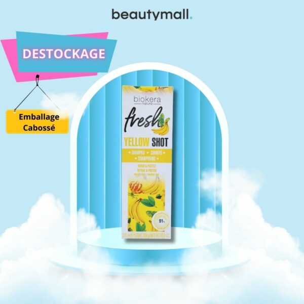 Biokera Fresh Yellow ShoT Shampoing 300ml – DESTOCKAGE