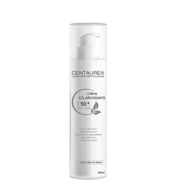Centaurea Creme Eclaircissante spf50+ 50ml