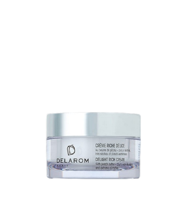 DELAROM CRÈME RICHE DÉLICE Au Beurre de Pèche 50ML