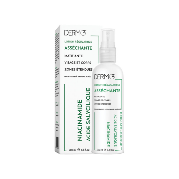 DERMOZ Lotion Régulatrice Asséchante 200ml