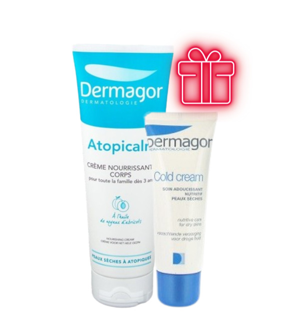 Dermagor Atopicalm Crème Nourissante 250ml + Cold Creme 40ml Offert
