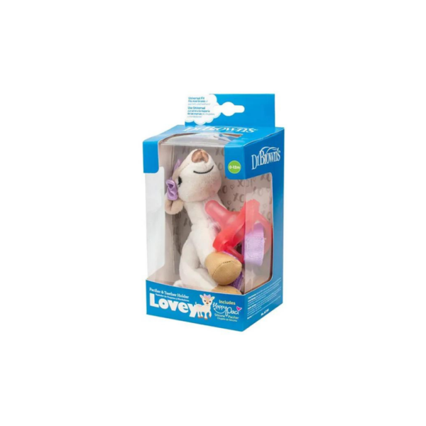 Dr Brown’s Doudou Cerf Avec Tetines Rose 0-12m AC158
