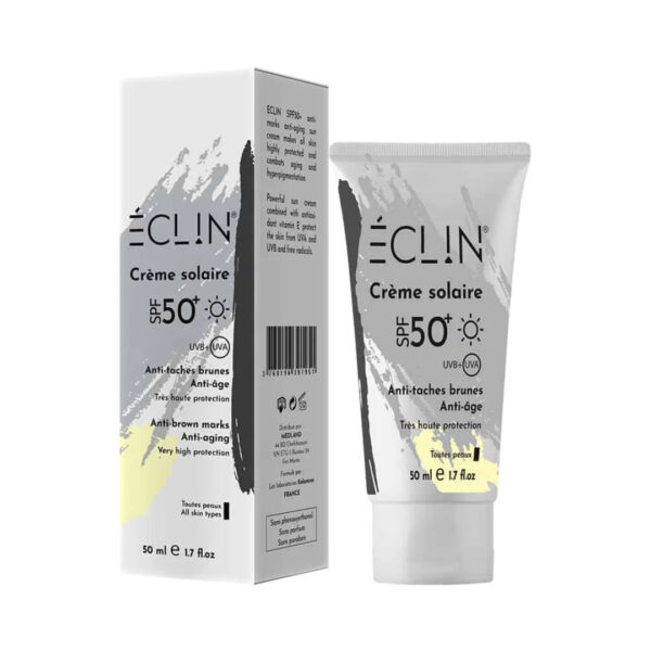 Eclin Ecran Solaire Anti-Tache Anti-Age spf50+ 50ml