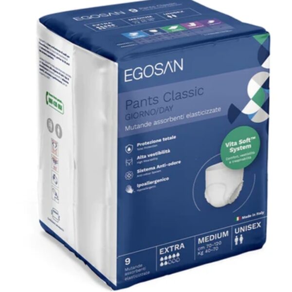 Egosan Pants Classic Adulte Medium 9 Pieces