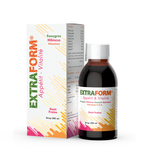 EXTRALEVURE Extraform Sirop 100Ml