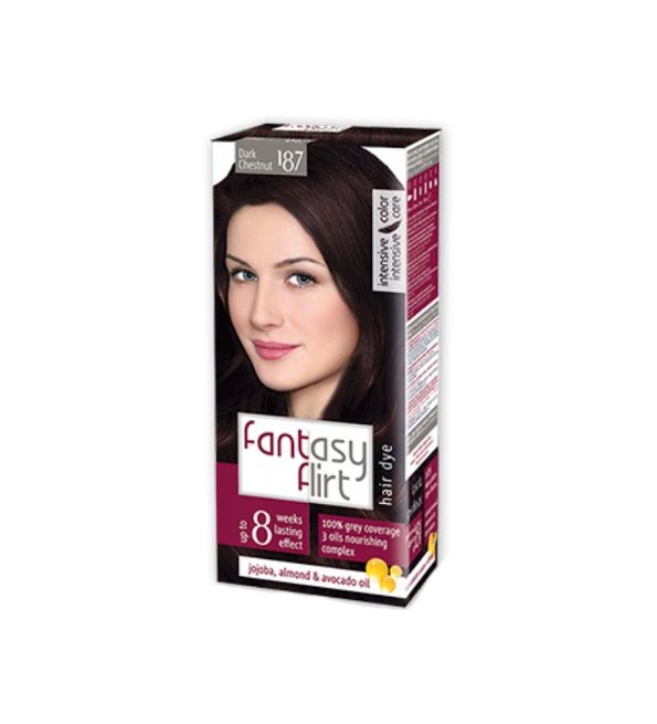 Fantasy Flirt Hair Dye color n° 187 Chatin Fonce 108ml