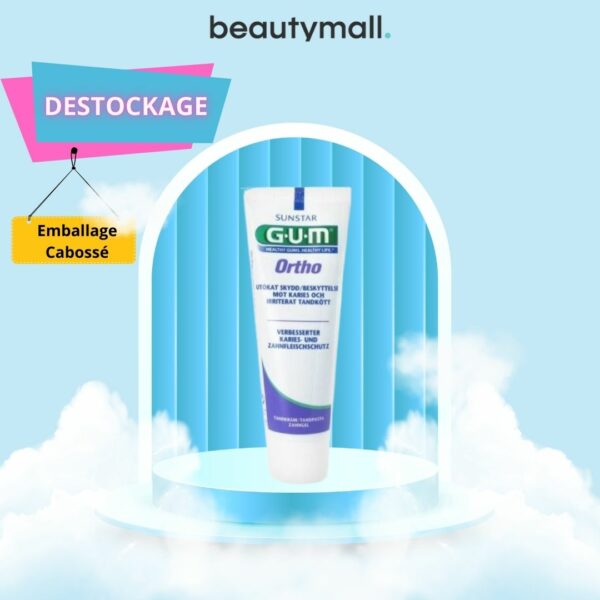 Gum Dentifrice Ortho 75ml Destockage