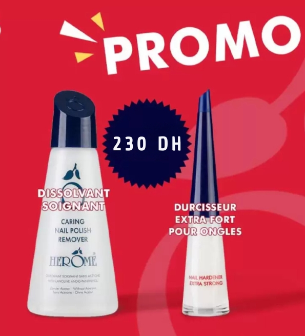 Herome Durcisseur Extra Fort Pour Ongles+ Dissolvant