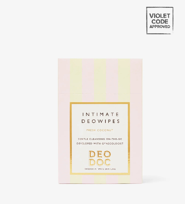 Intimate Deowipes Fresh Coconut 10 Contains