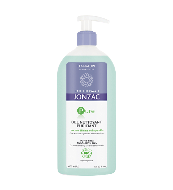 EAU THERMALE JONZAC PURE GEL NETTOYANT PURIFIANT 400 ml