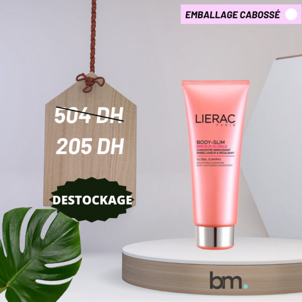 LIERAC MINCEUR GLOBALE CONCENTRE AMINCISSANT EMBELLISSEUR ET REGALBANT 200ML – DESTOCKAGE