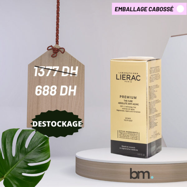 LIERAC PREMIUM LA CURE ANTI-ÂGE ABSOLU 30 ML – DESTOCKAGE