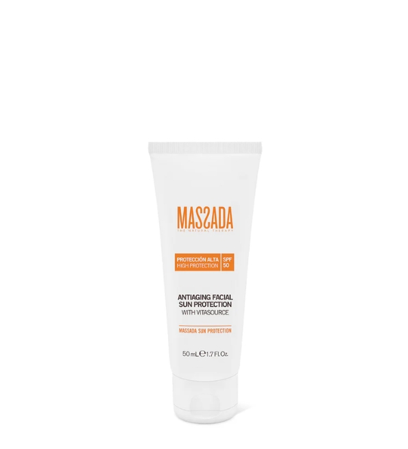 MASSADA SOLAIRE ANTI-ÂGE SPF 50 HAUTE PROTECTION 50mL