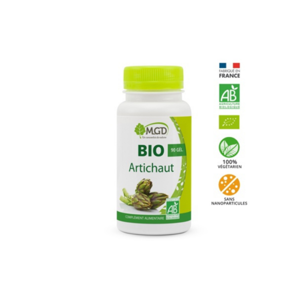 Mgd Nature Artichaut Bio – 90 Gélules