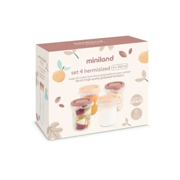 Miniland Set De Conservation 4 Pieces Valencia