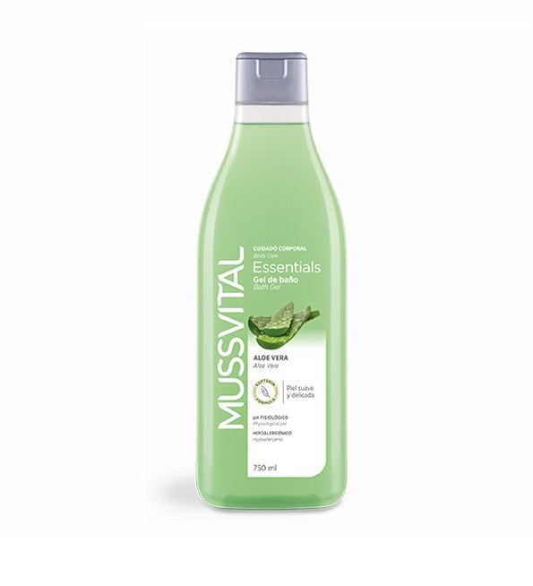 Mussvital Essentials gel douche aloe vera 750ml