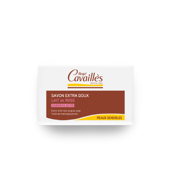 Rogé Cavaillès Savon surgras Extra-Doux – Lait de rose