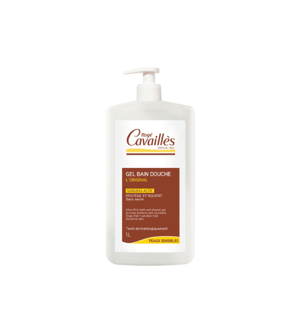 Rogé Cavaillés gel surgras bain & douche classique 1L