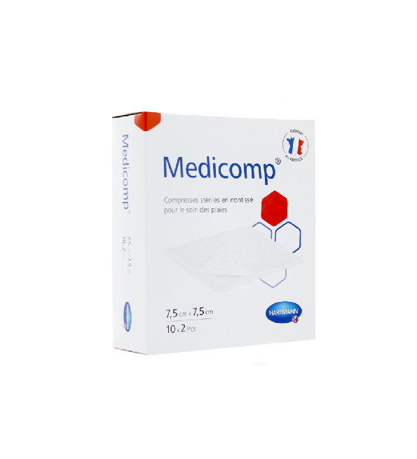 Hartmann medicomp compresse 7.5*7.5