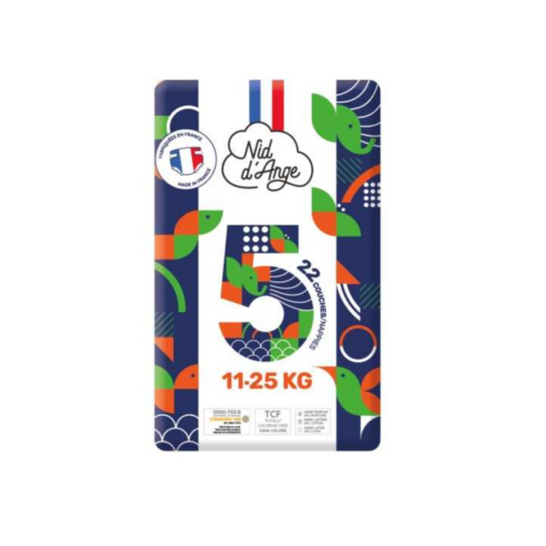 Nid d’ange couche taille 5 11/25kg 22 Pieces