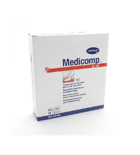 Hartmann Medicomp compresse stériles 10*10