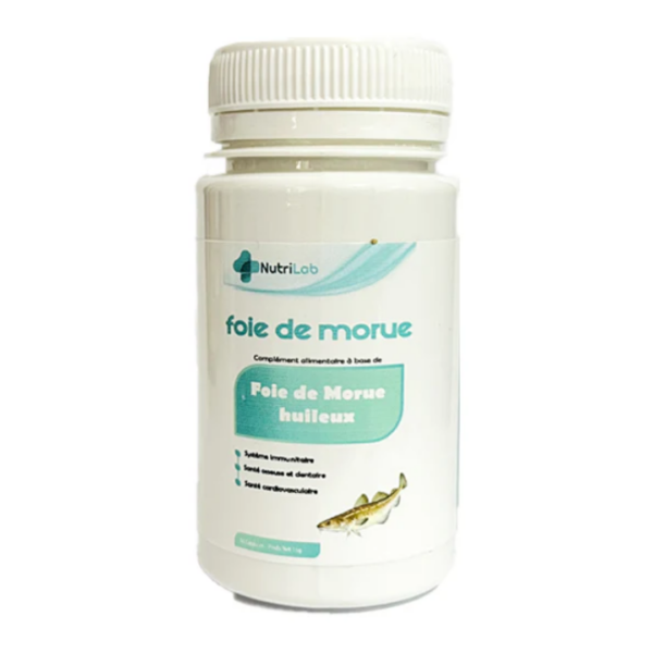 Nutrilab Foie de Morue 30 Capsules