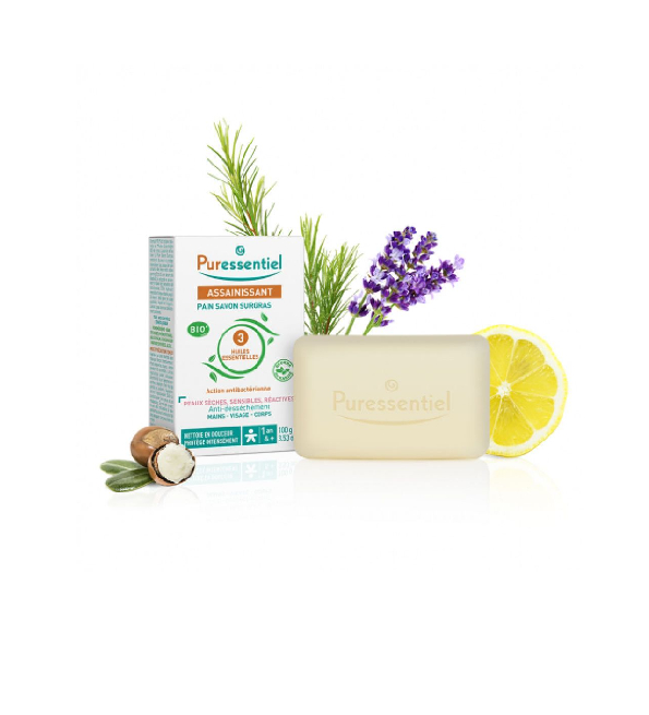 Puressentiel assainissant savon surgras 100g
