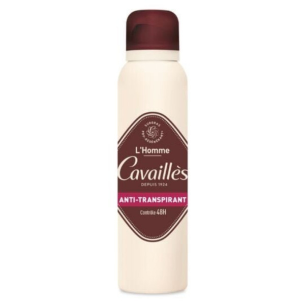 Roge Cavailles Déodorant Anti-transpirant Homme Spray 48H 150ml