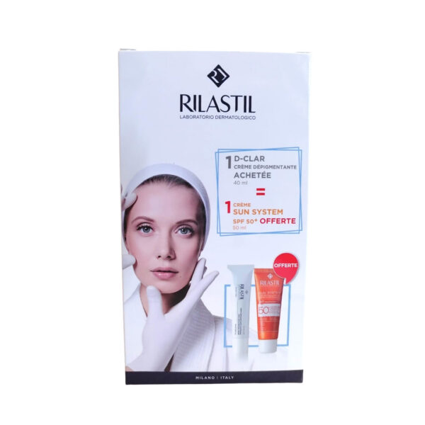 Rilastil D-clar Creme 30ml + Sun Creme spf50+ 50ml Pack