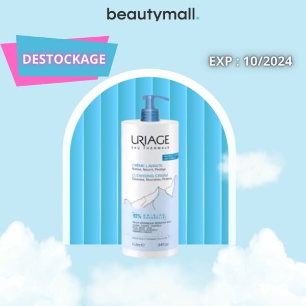 Uriage Crème Lavante – 1 L  – Destockage