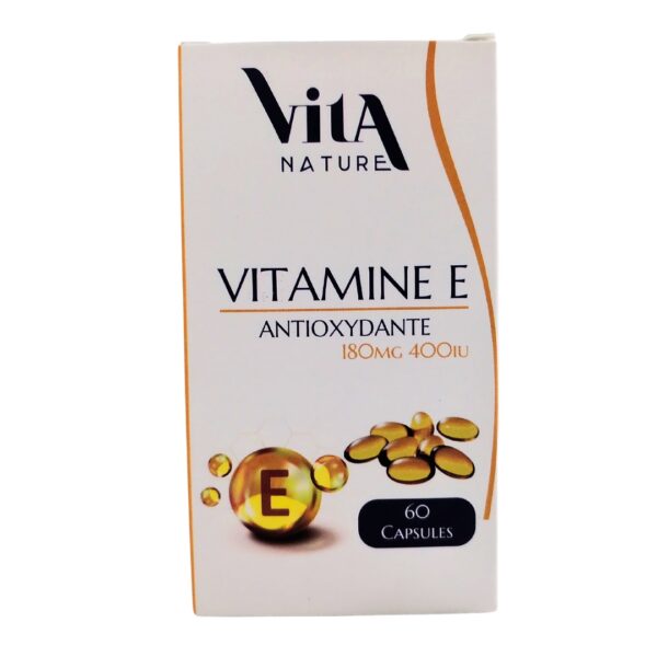 Vita Nature Vitamine E 180mg 60 Capsules