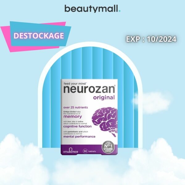 Vitabiotics Neurozan 30 Comprimés – DESTOCKAGE